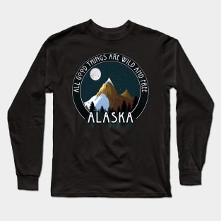 Natural Beauty of Alaska Long Sleeve T-Shirt